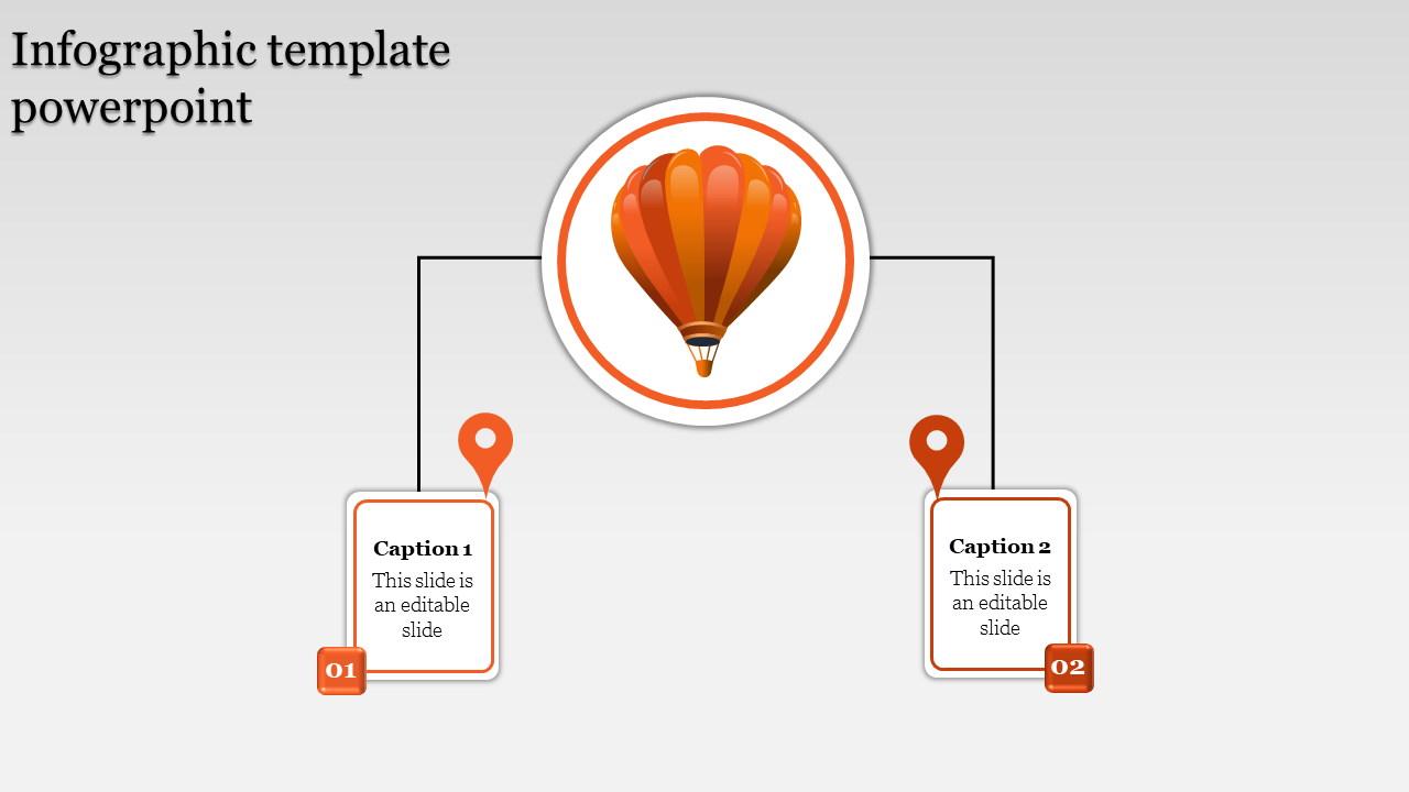 Innovative Infographic Presentation Template Slide