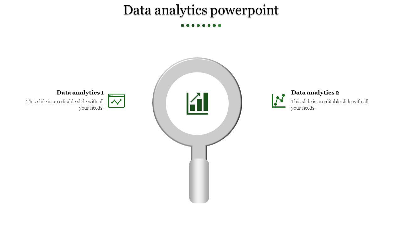 Use Attractive Data Analytics PPT Template Slide Design