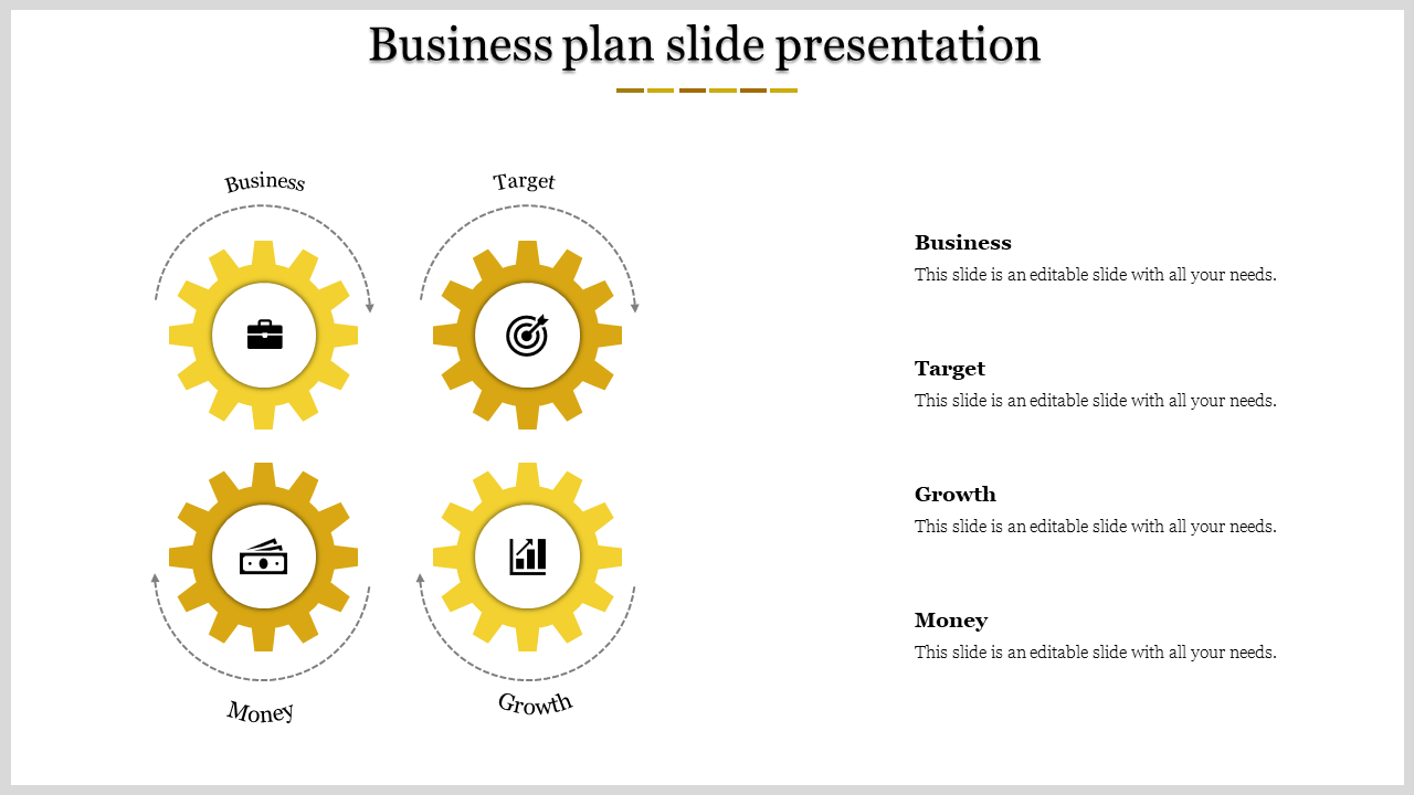 Innovative Business Plan PowerPoint Template for Success