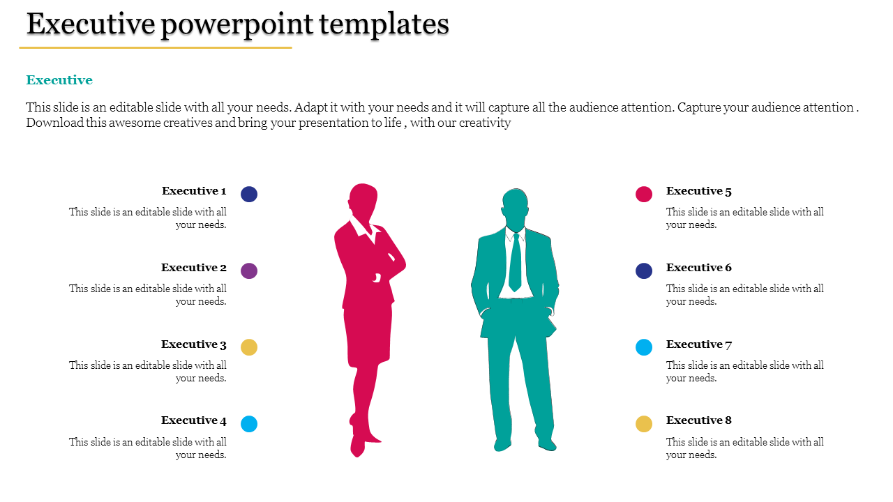 Executive PowerPoint Templates for Professional Use