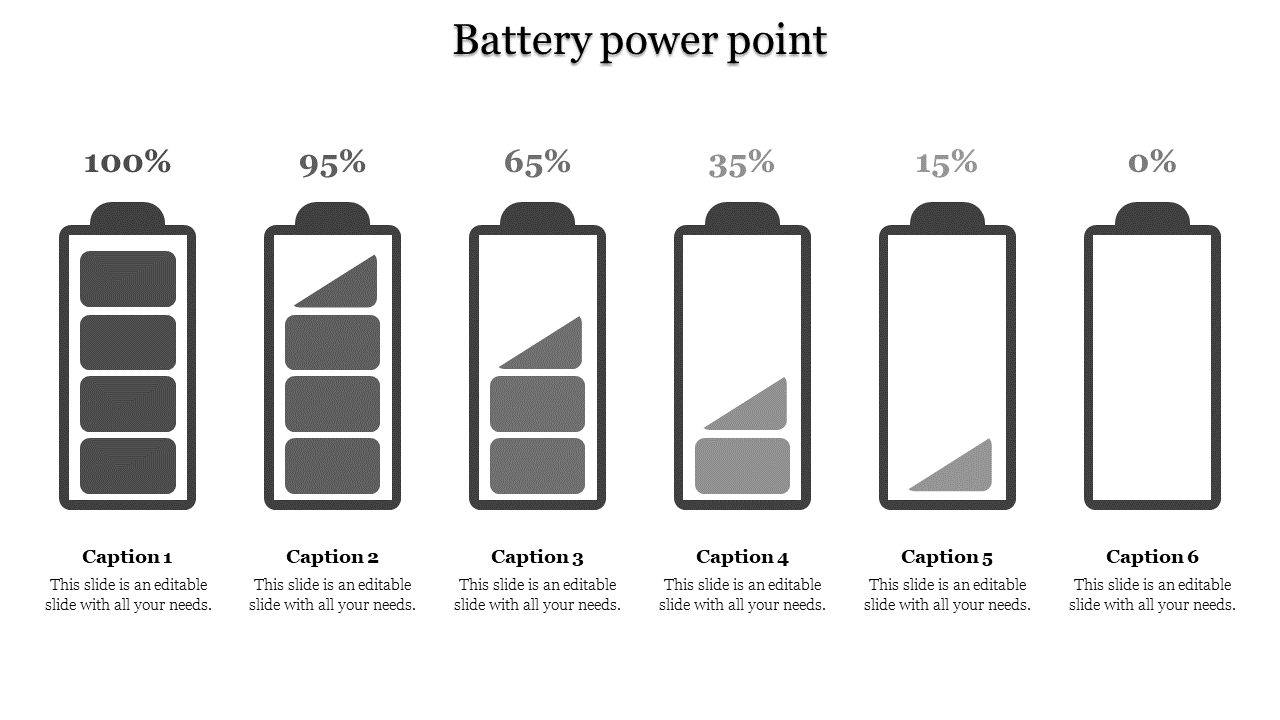 Best Battery PowerPoint template and Google Slides theme