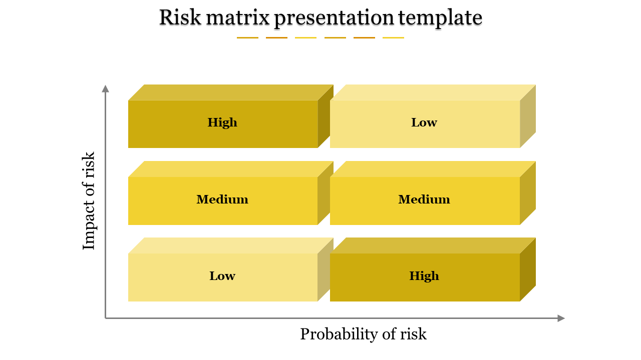 Creative Matrix Presentation Template Design-Table Model