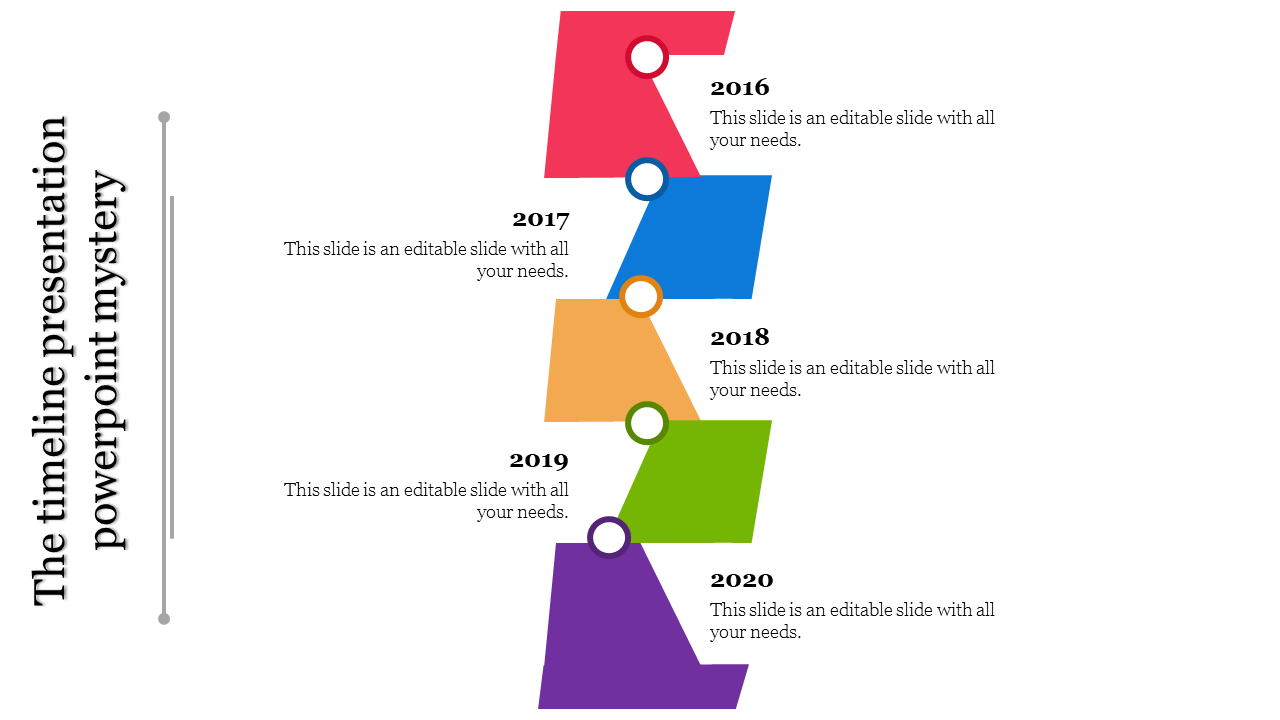 Timeline Presentation PowerPoint for Goal Achievement