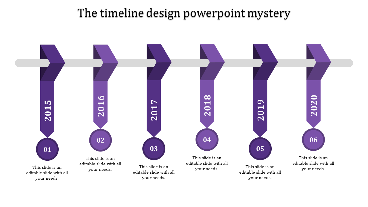 Awesome Timeline PowerPoint Presentation Template Design