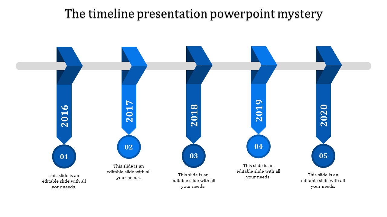 Incredible Timeline Design PowerPoint Slide Template