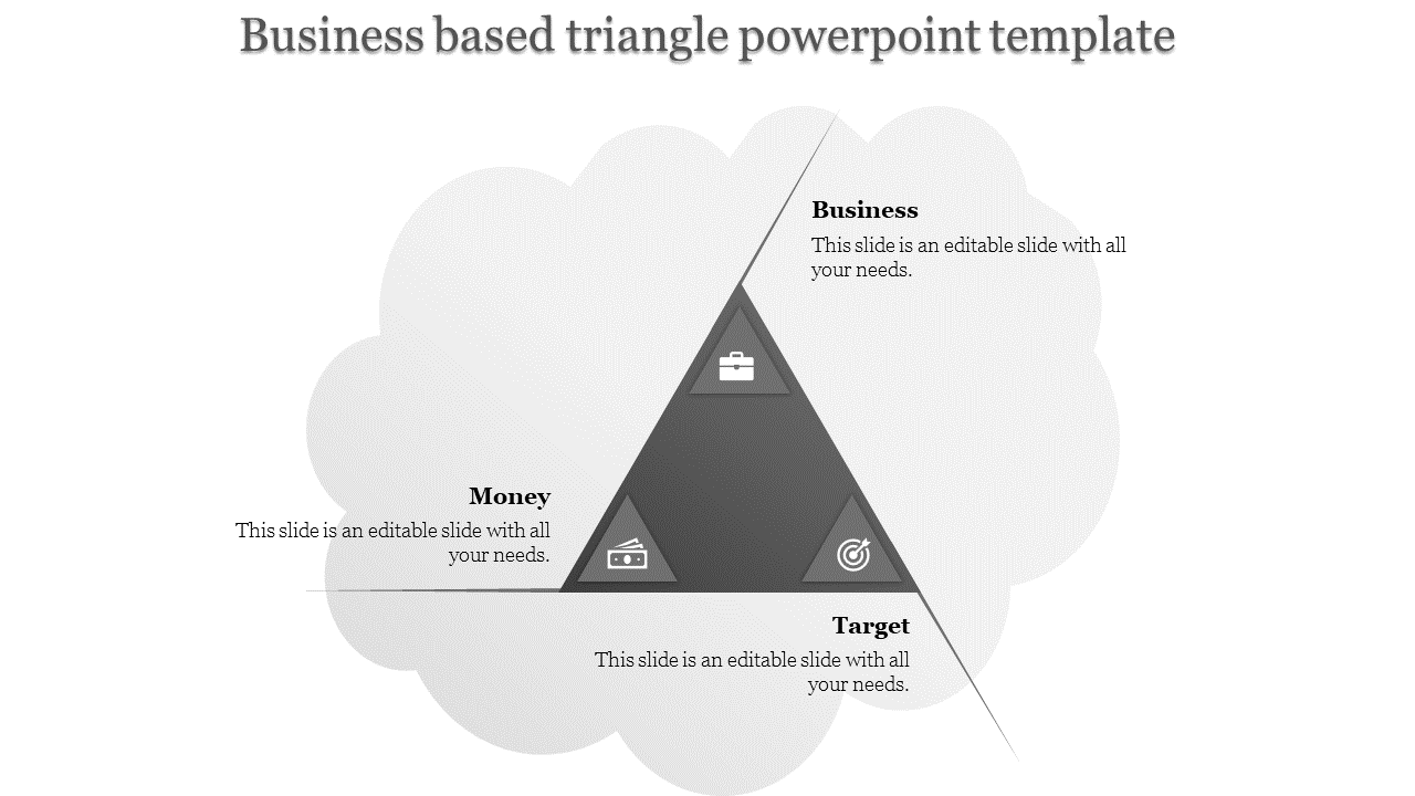 Triangle PowerPoint Template for Creative Projects