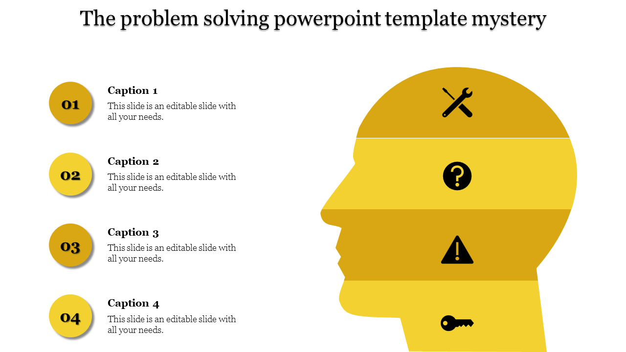 Best Problem Solving PowerPoint Template and Google Slides