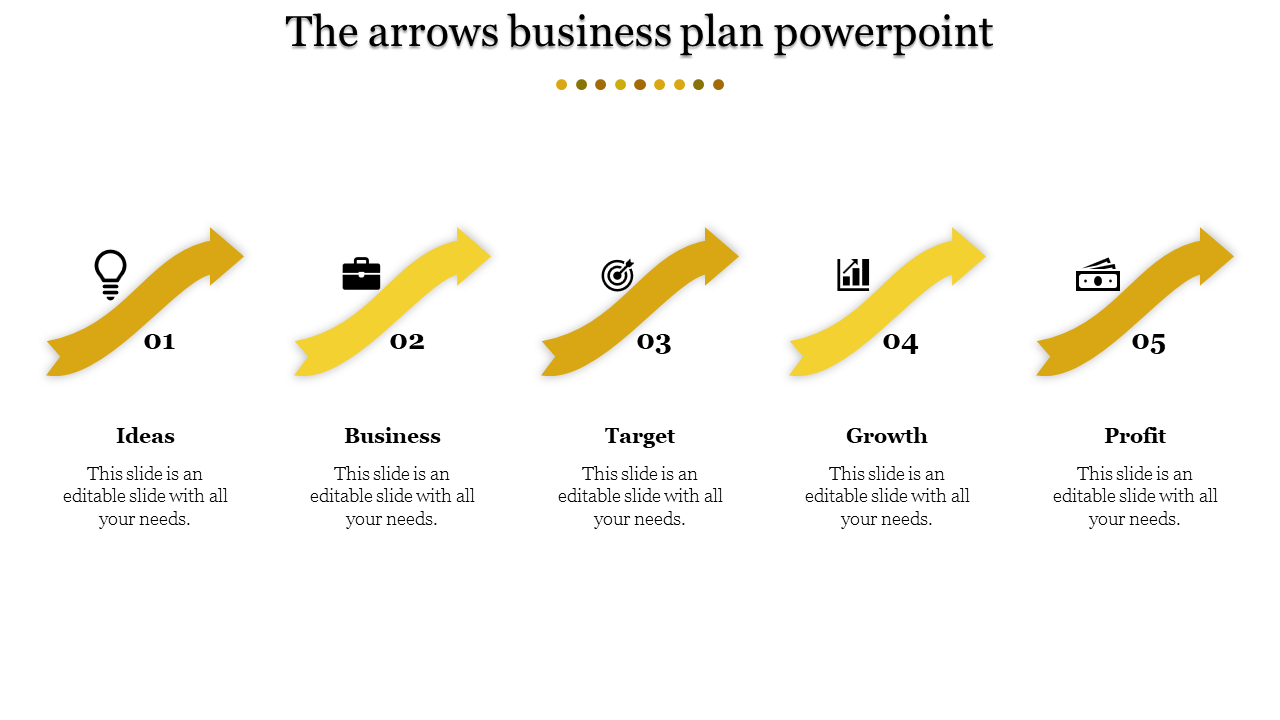 Effective Business Plan PowerPoint Template for Presentation