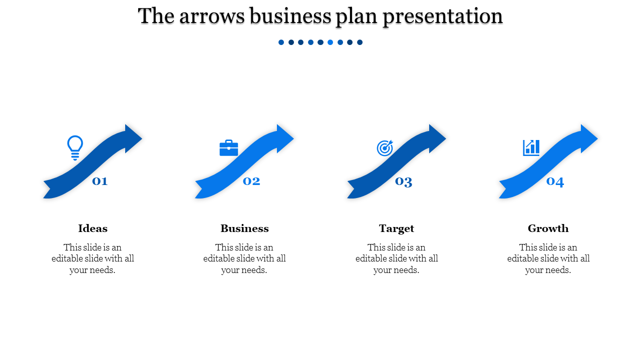 Structured Business Plan PowerPoint for Growth Strategies