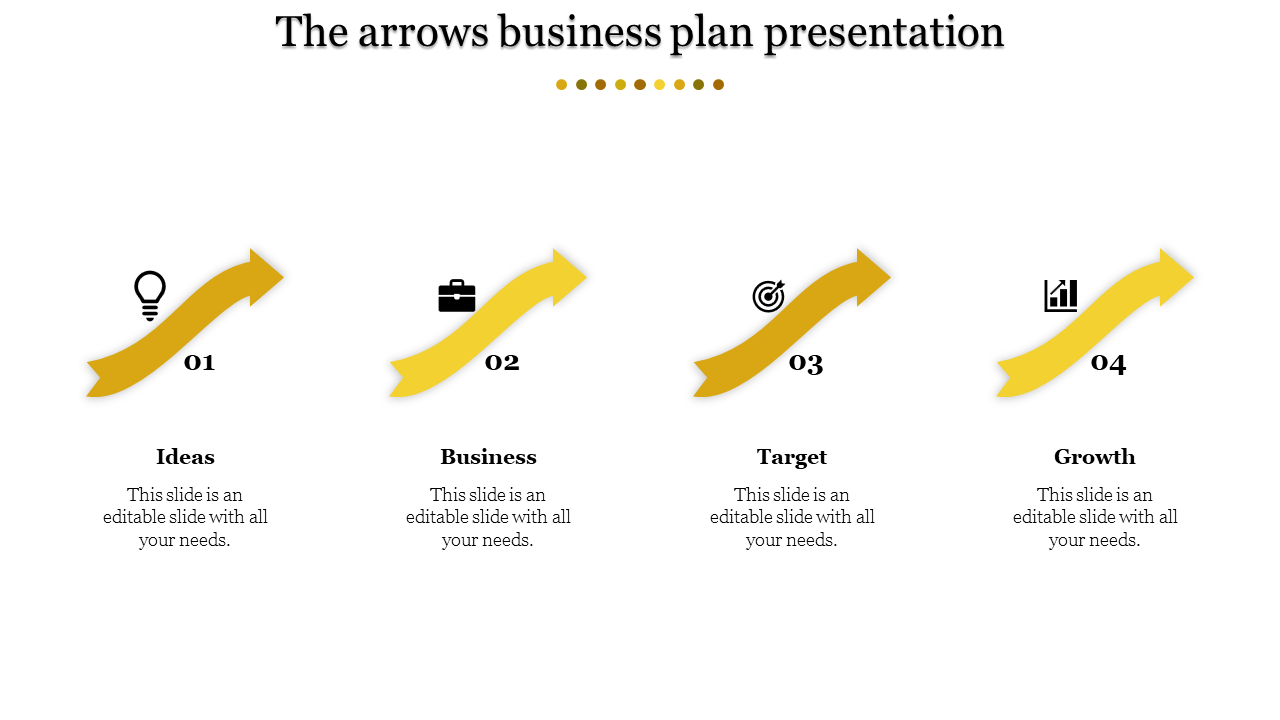 Dynamic Business Plan PowerPoint for Investor Presentations