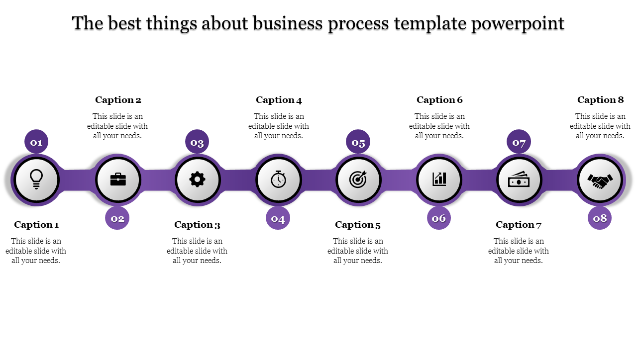 A professional slide illustrating the key components featuring labeled sections with icons in a horizontal flow layout.