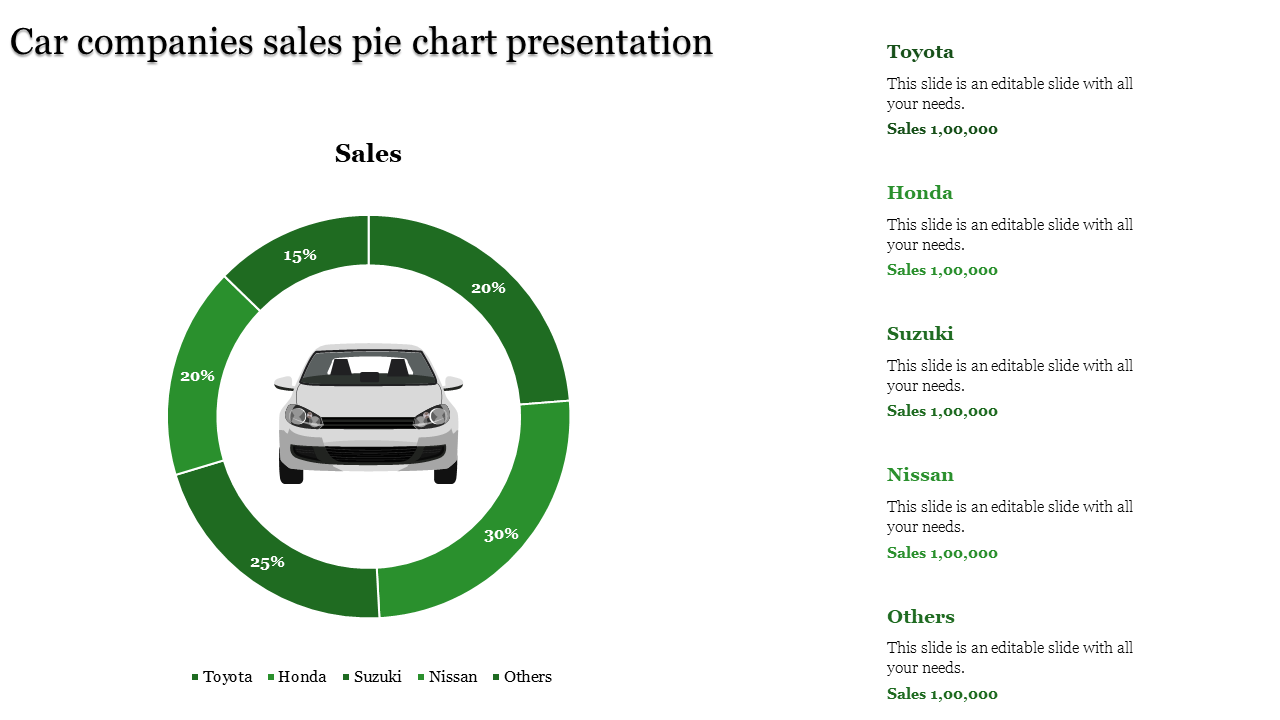 Best Pie Chart Presentation Template and Google Slides Themes