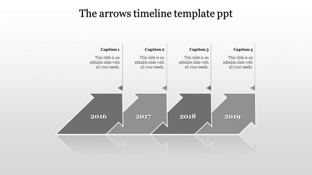 Innovative Timeline PowerPoint Template for Event Planning