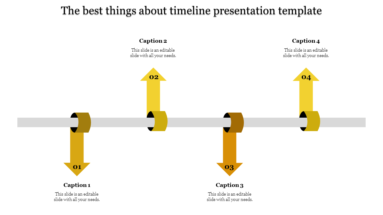 Timeline Design PowerPoint for Strategic Project Planning