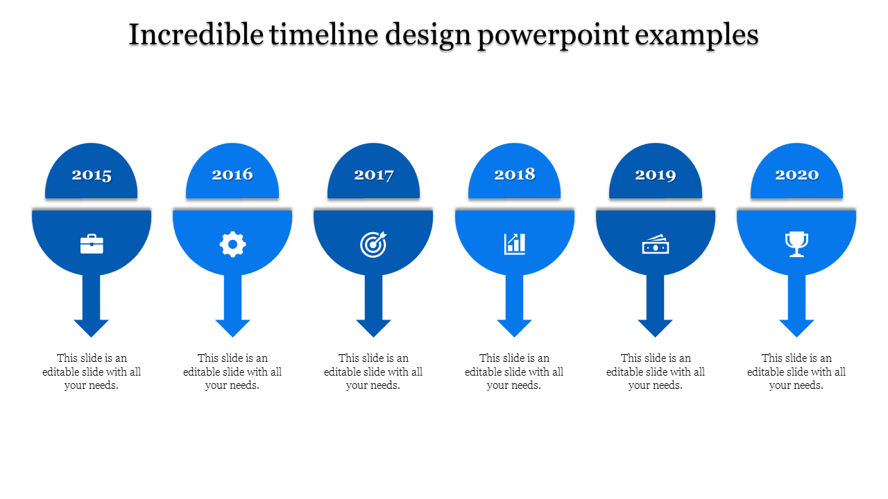 Timeline Design PowerPoint for Effective Project Tracking