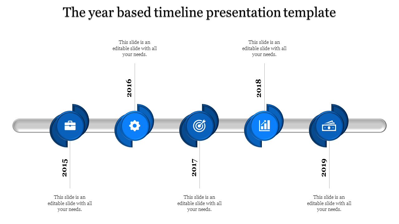 Comprehensive Timeline Presentation Template PowerPoint