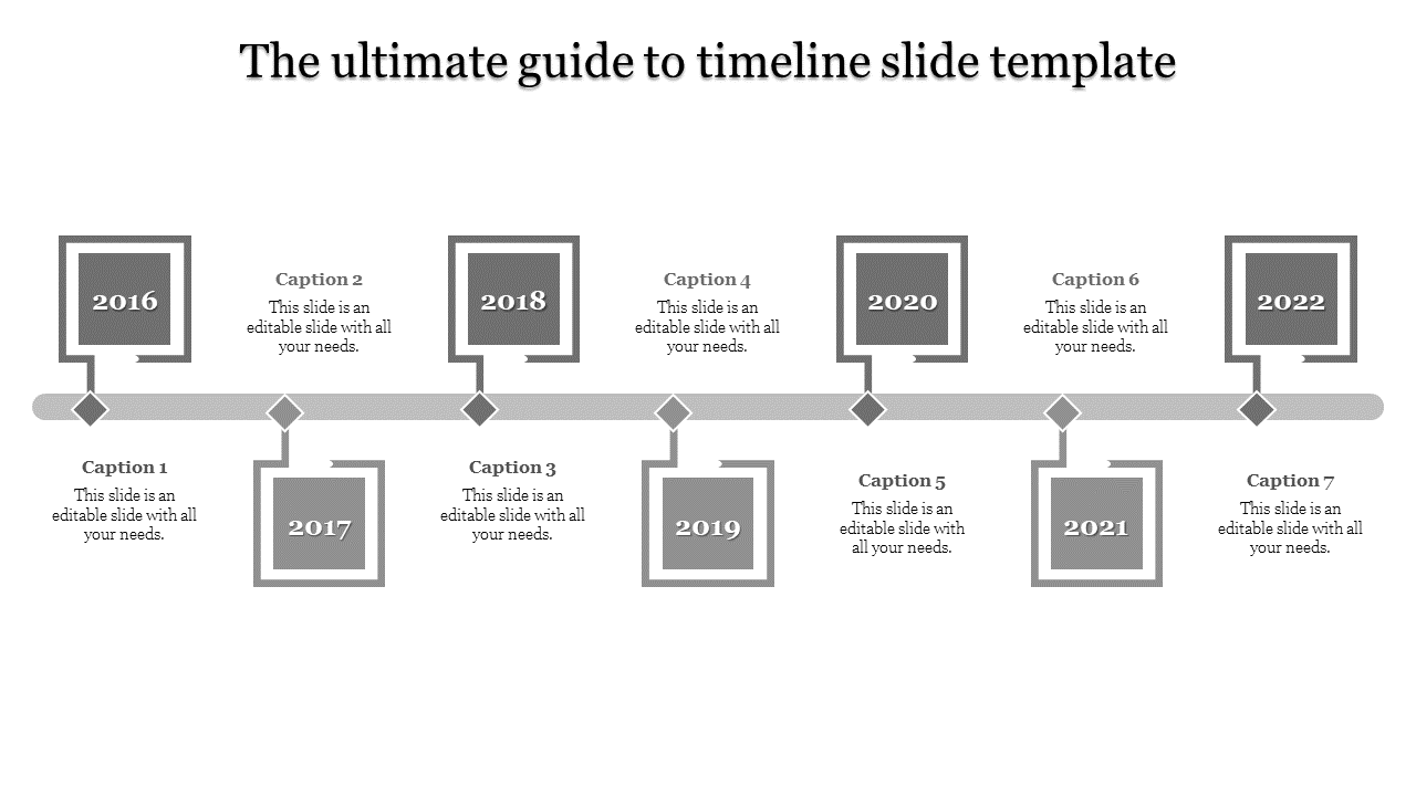 Incredible Presentation Template Slides-Gray Color