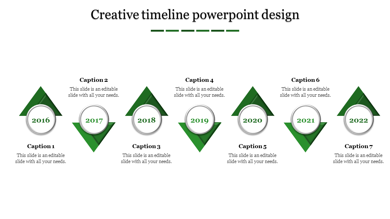 Professional Timeline PowerPoint Slide for Business Strategy