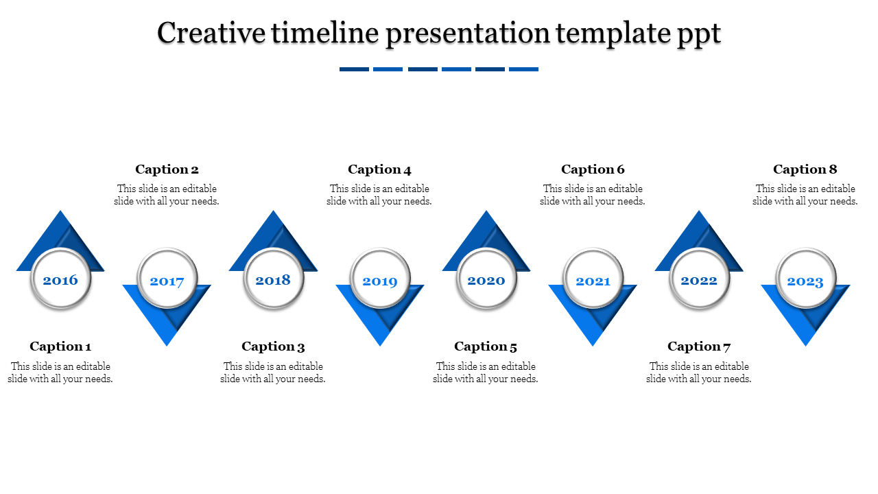 Simple Timeline PPT And Google Slides Template