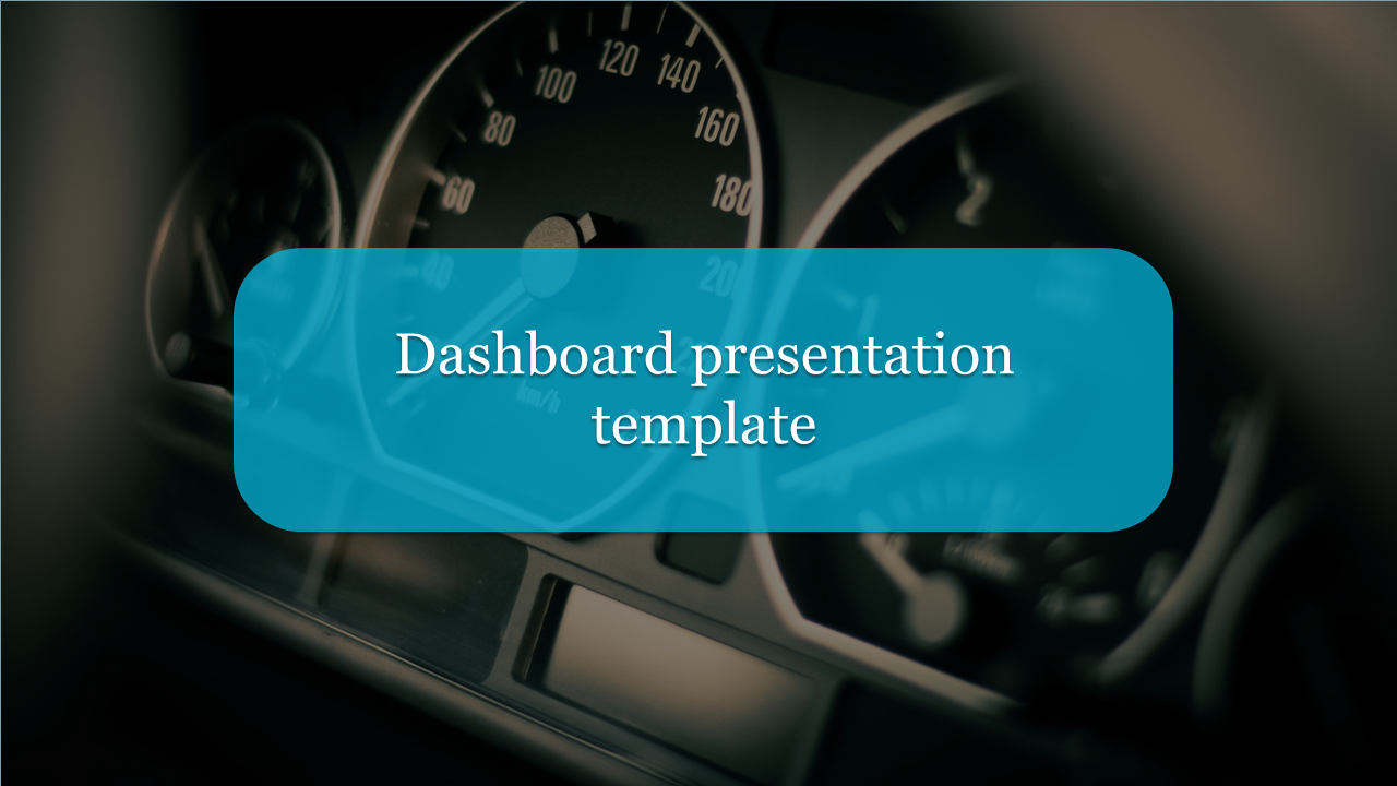 Dashboard Presentation Template and Google Slide Themes