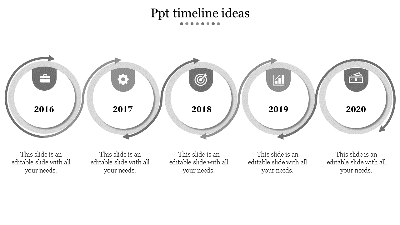 Best PPT Timeline Ideas For Presentation