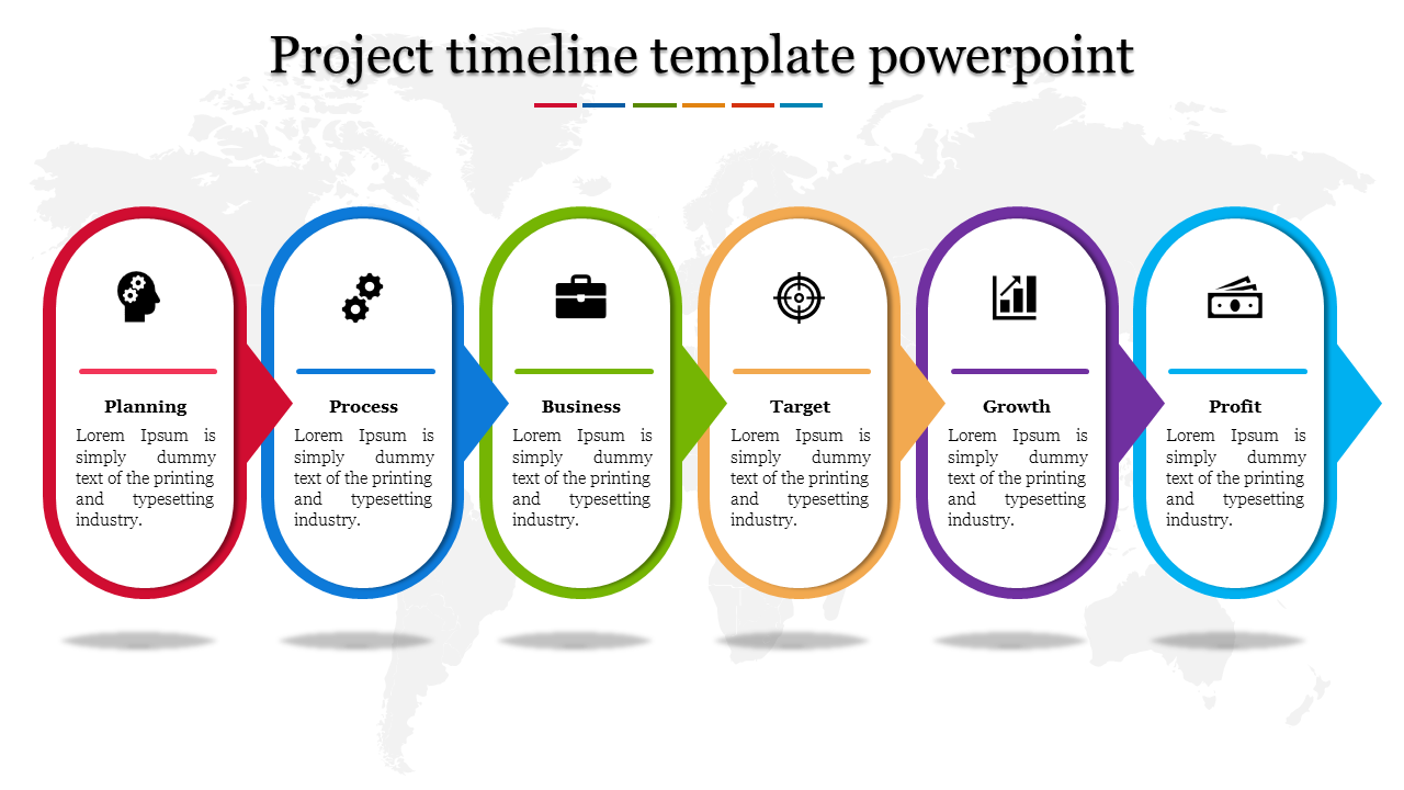 Project Timeline PPT Template for Effective Management