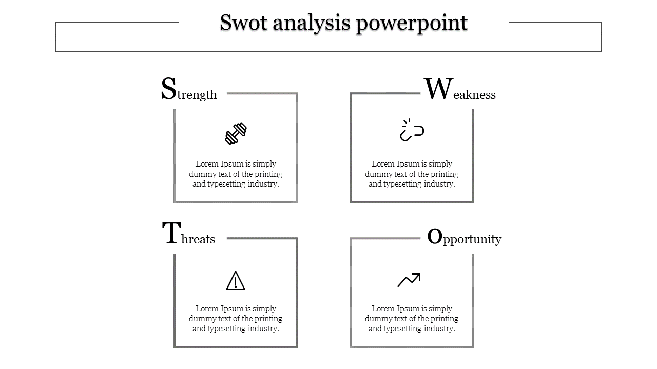 Imaginative SWOT Analysis PowerPoint Presentation Template