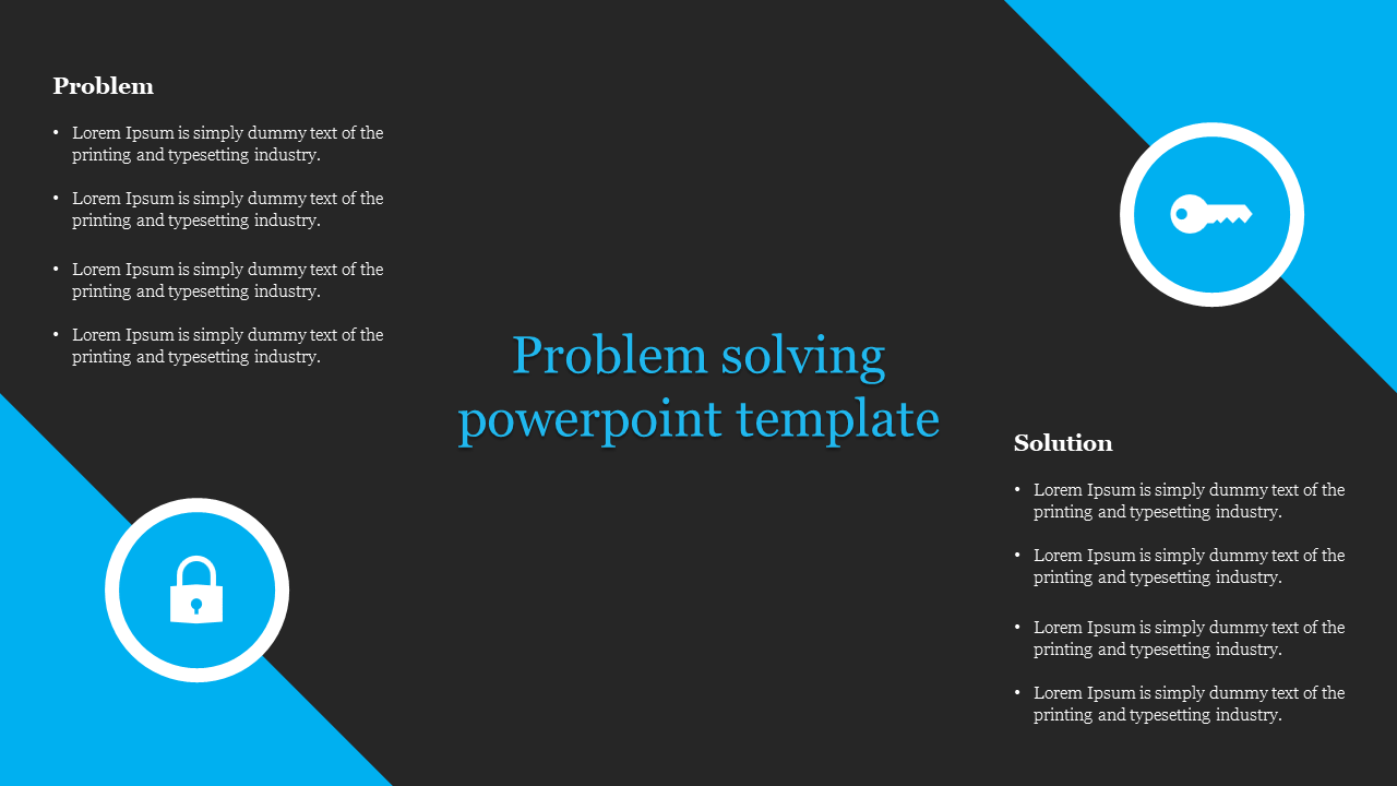 Problem Solving PPT and Google Slides Template Slides