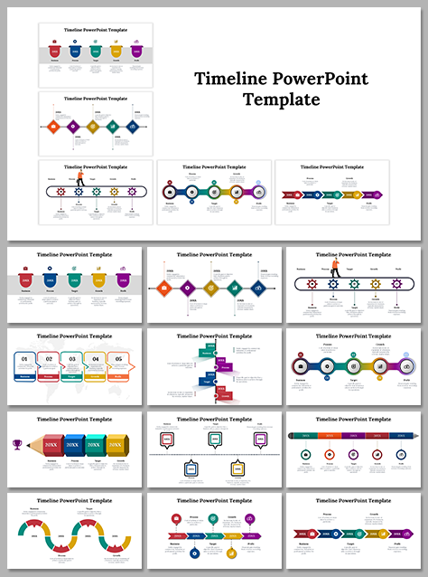 Timeline PowerPoint Presentation and Google Slides Templates