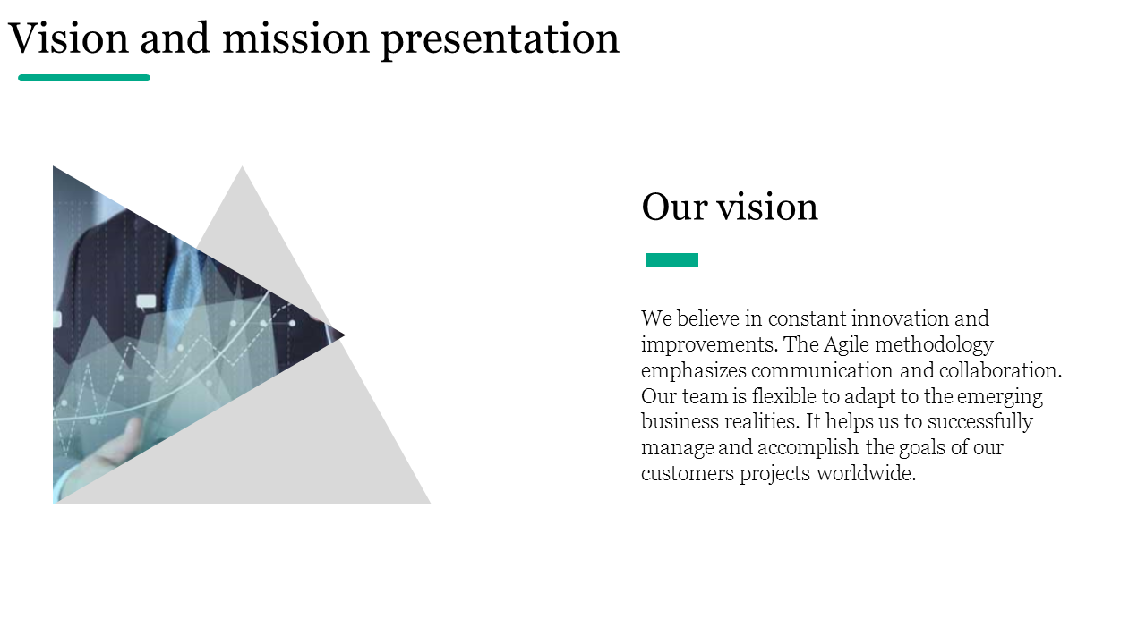 Vision and Mission Presentation for Corporate Goals