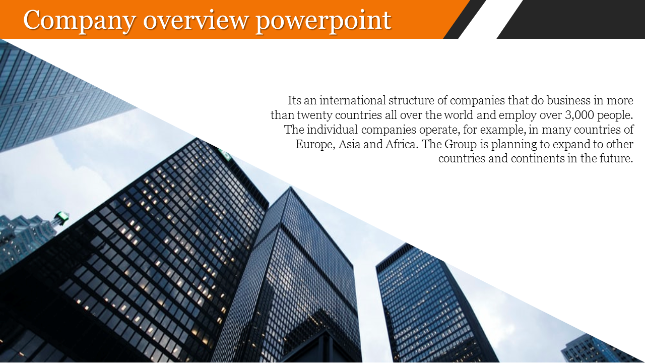 Get Modern Company Overview PowerPoint Template Slides