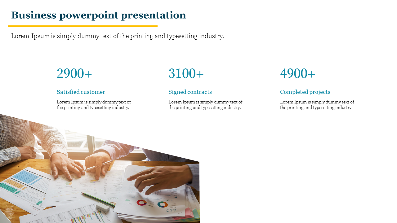 Elegant Business PowerPoint Presentation Slide Designs