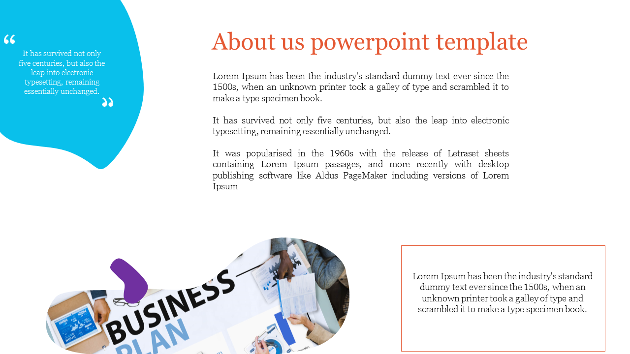 Our Innovate About Us PowerPoint and Google Slides Themes