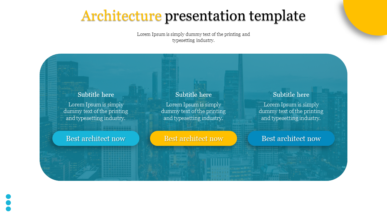 Architecture Presentation Template for Stunning Layouts