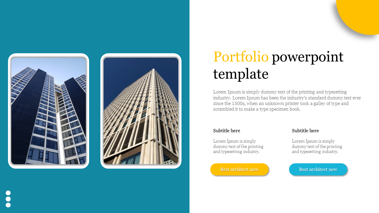 Our Creative Portfolio PowerPoint And Google Slides Themes 