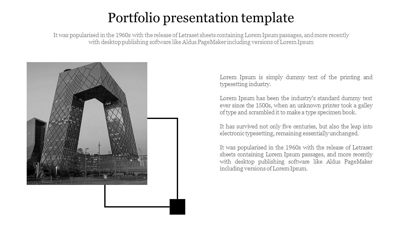 Portfolio Presentation PPT And Google Slides