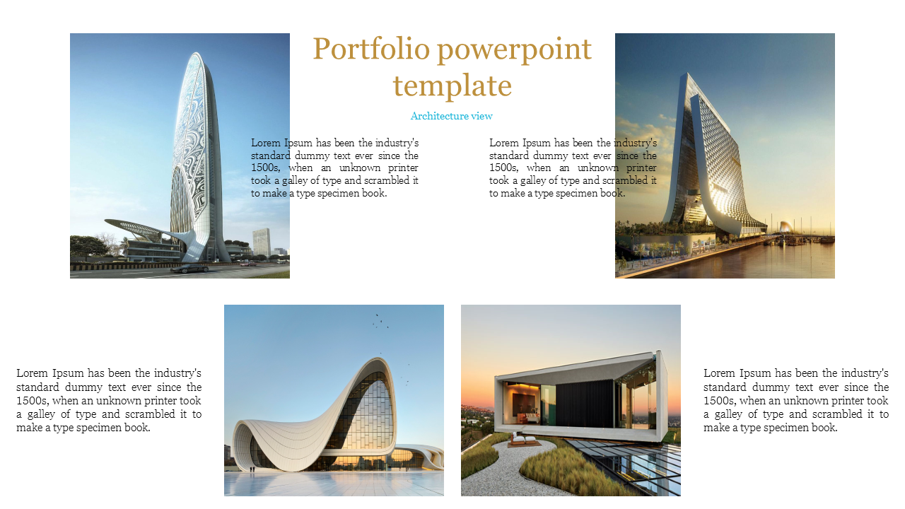 Portfolio PPT And Google Slides Template 