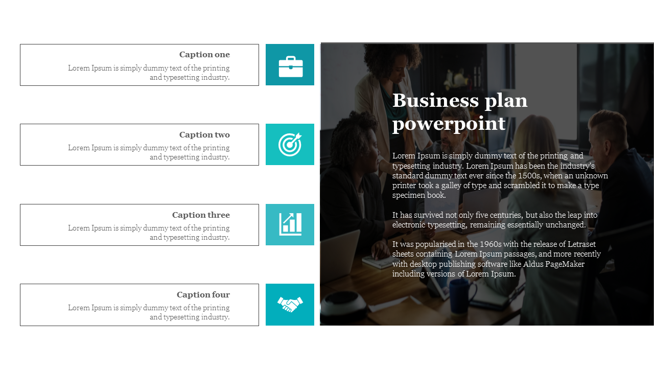 Creative Business Plan PowerPoint Template For Presentation