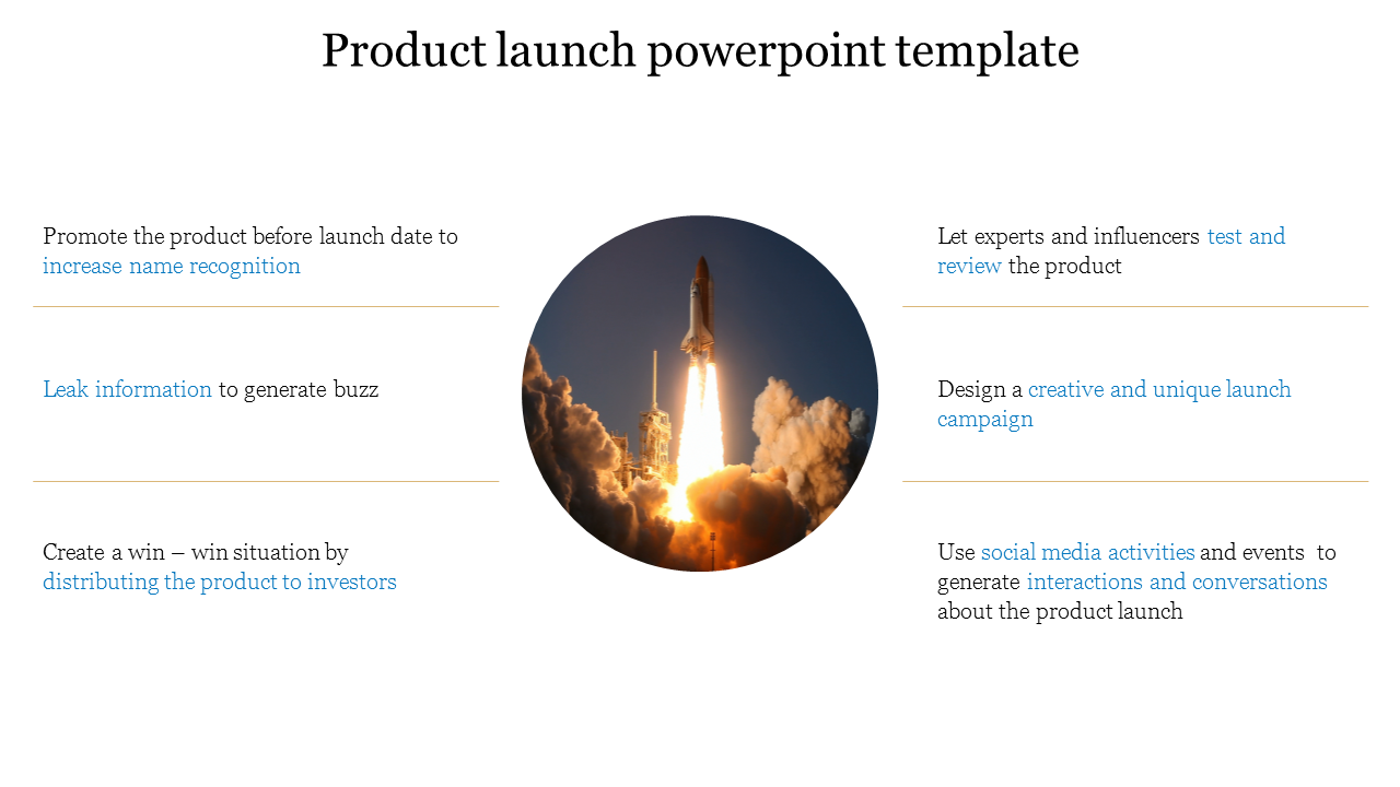 Product Launch PowerPoint Template for New Products