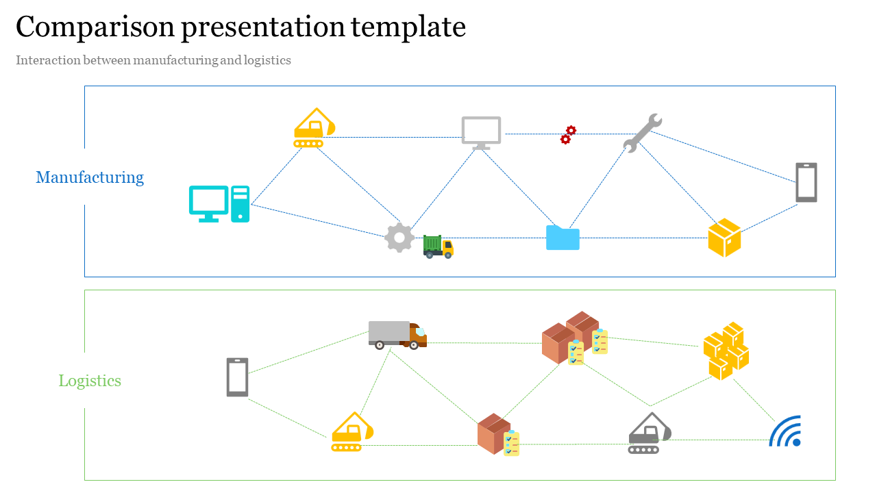 Get Comparison Presentation Template Slide Designs