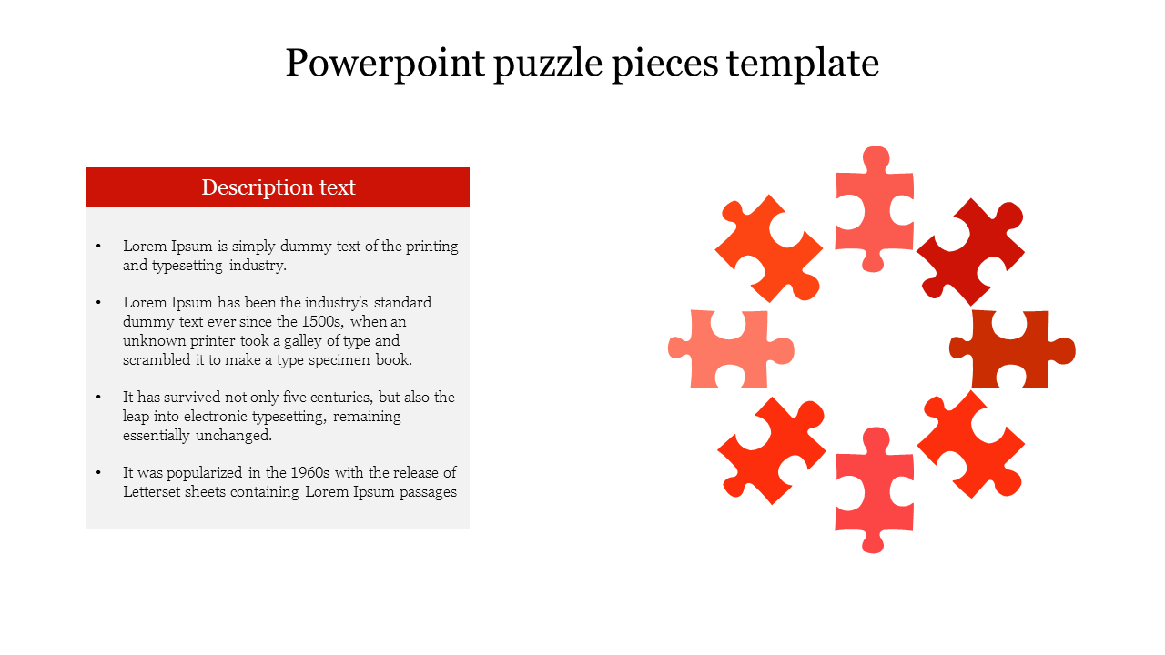 Slide featuring red puzzle pieces with descriptive text in a box.