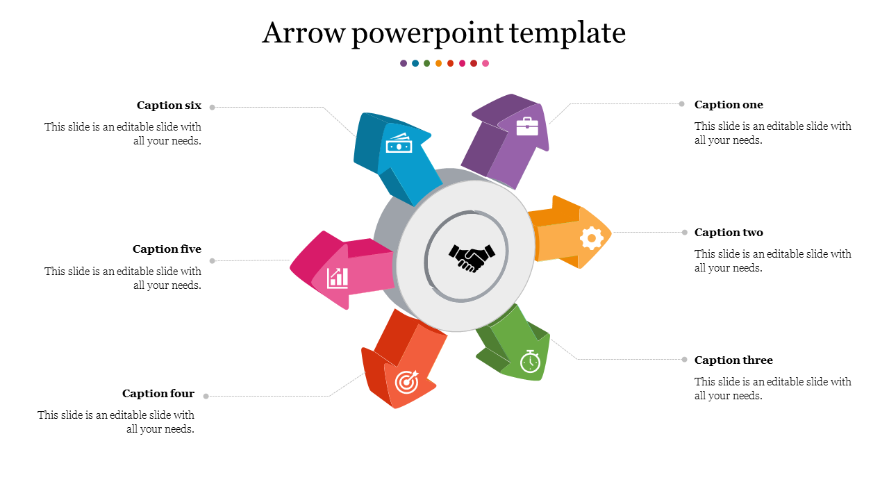 Get Arrow PowerPoint Presentation Template Designs