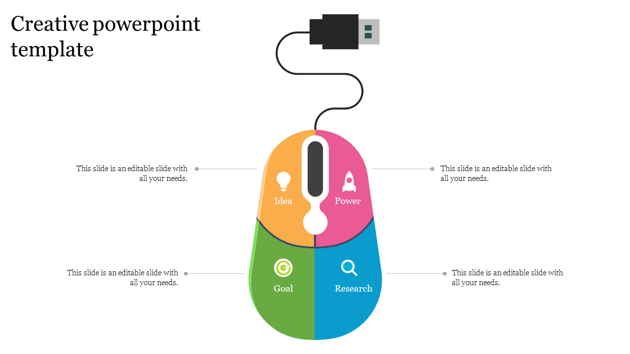 Mesmerizing Creative PowerPoint Template and Google Slides