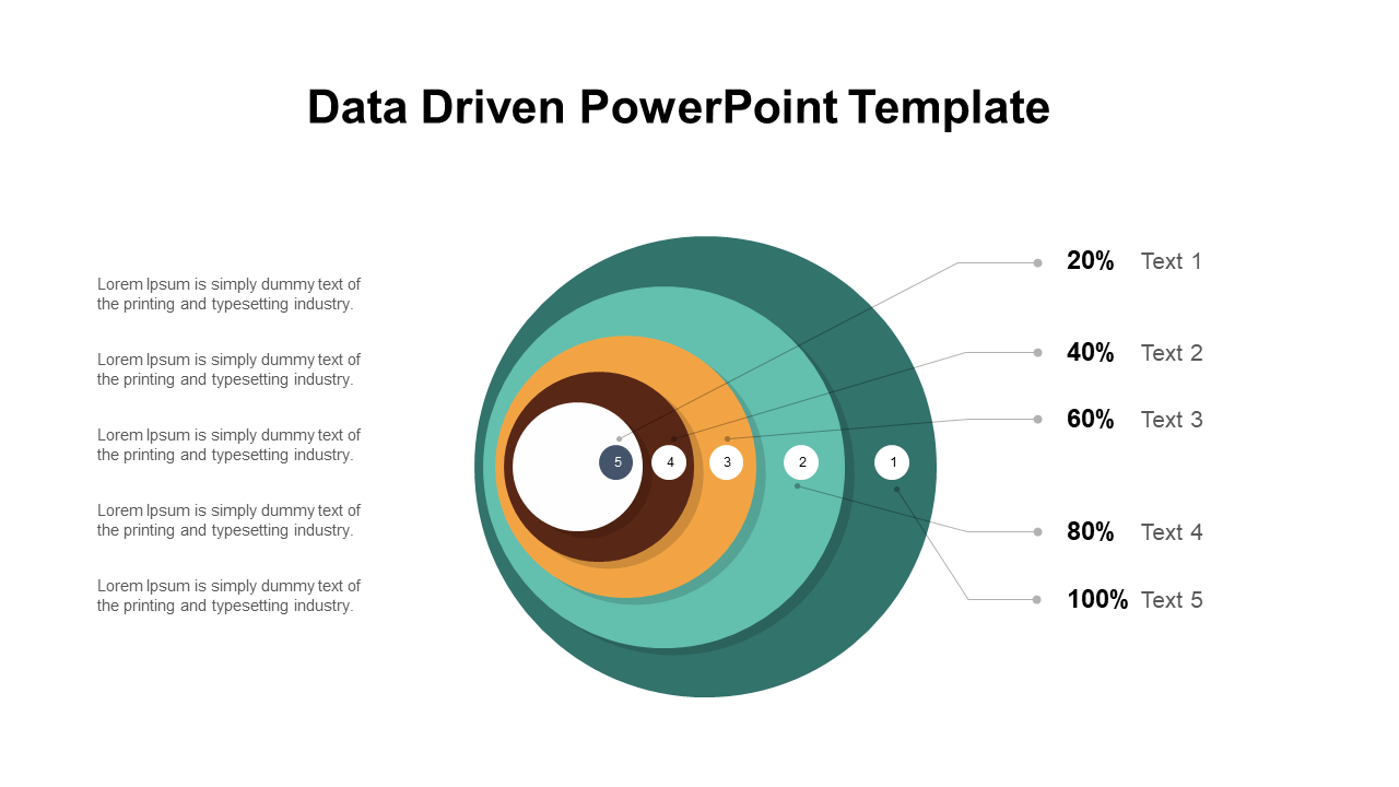 Data Driven PPT and Google Slides Themes Template