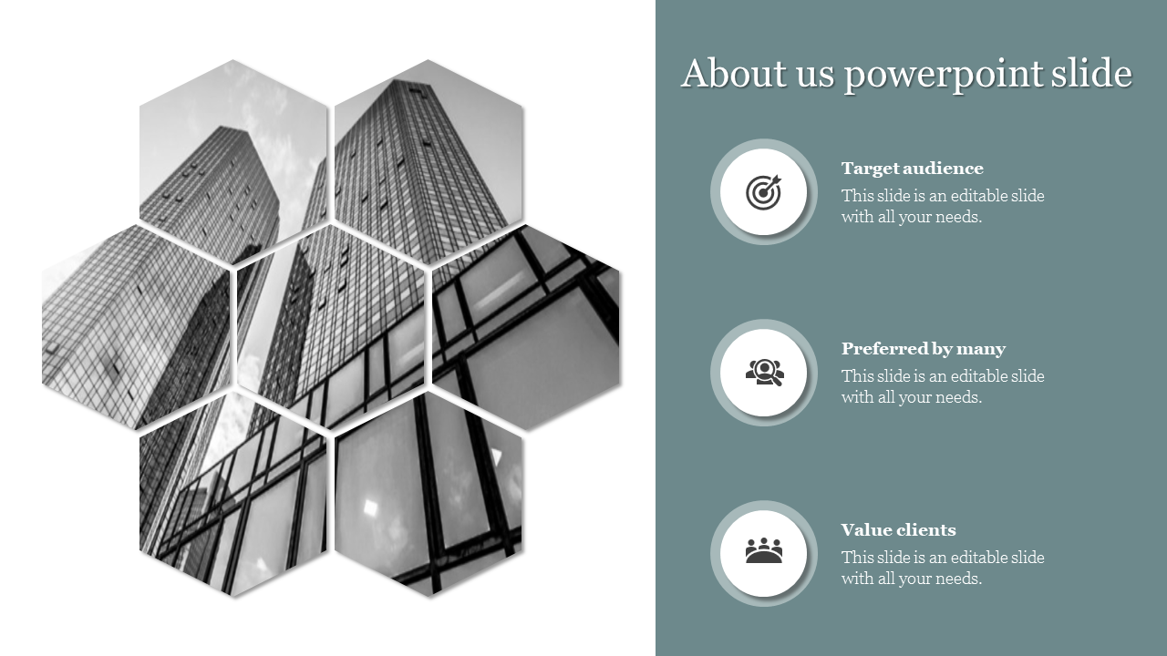 Attractive SWOT Template Presentation-Hexagon Shape