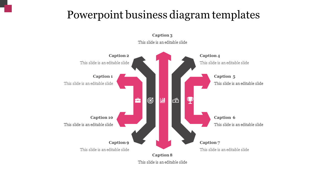 Creative Arrow PowerPoint Business Diagram Templates