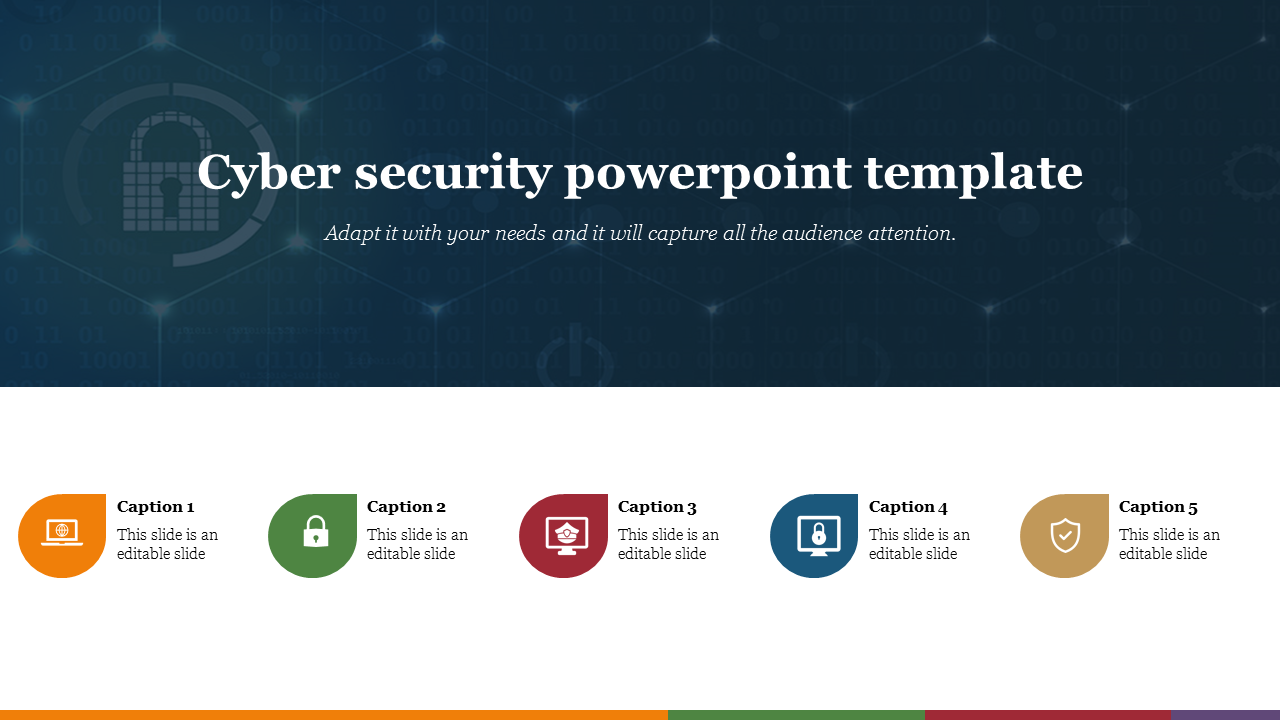 Find our Collection of Cyber Security Presentation Template