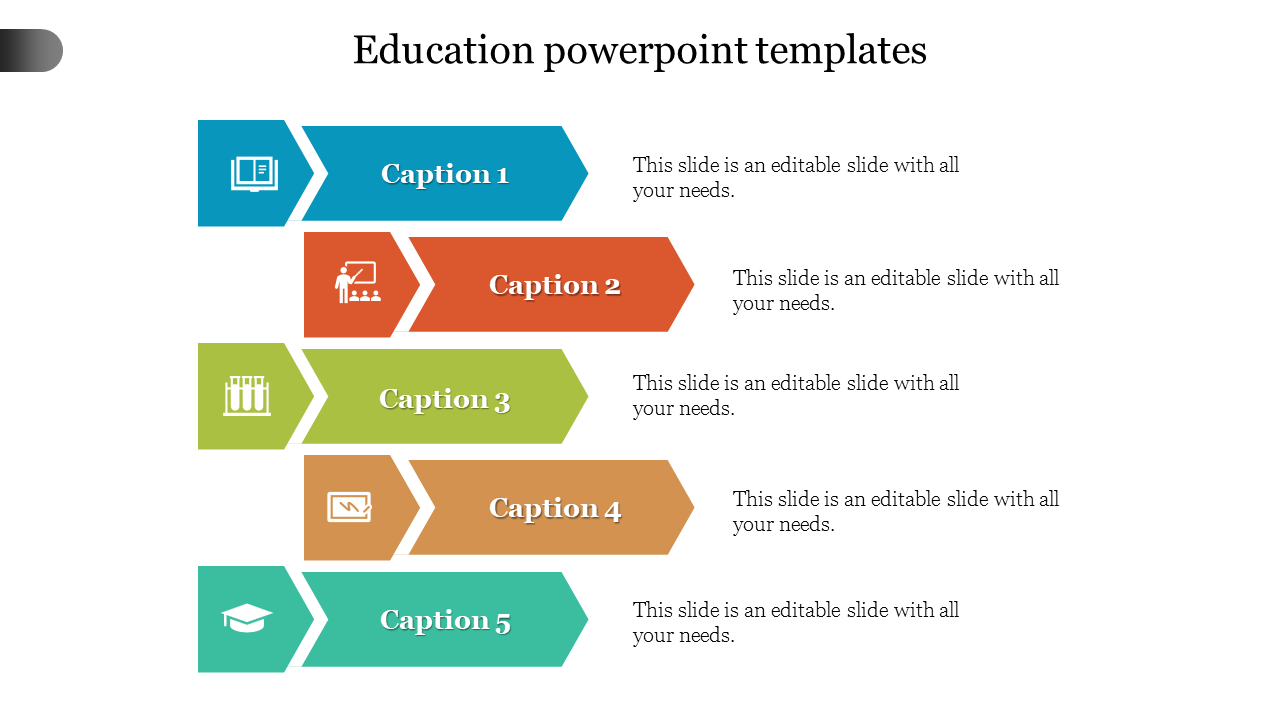 Attractive Education PowerPoint Templates PPT Designs