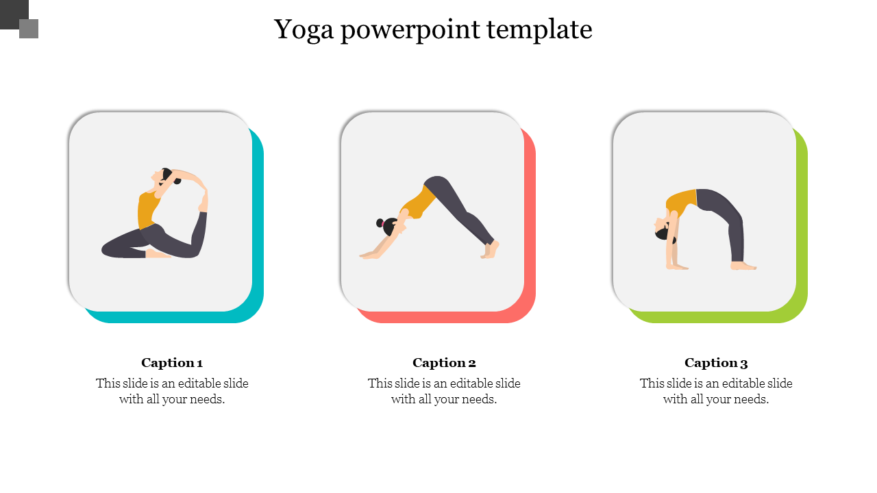 Effective Yoga PowerPoint Template Presentation Design