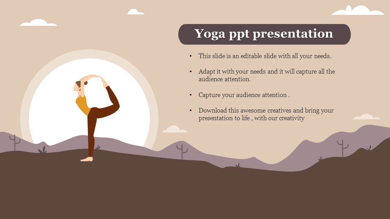 Free Yoga PowerPoint Templates And Google Slides Themes